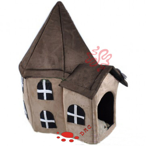 Maison en peluche pour chien et chat
