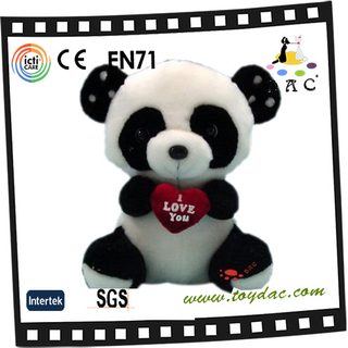 Peluche Panda de la Saint-Valentin