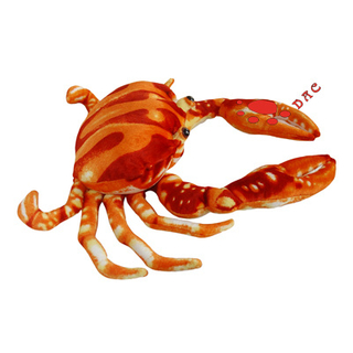 Dac Peluche Mer Jouet Crabe Rouge