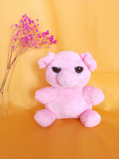 Sac Cok en peluche blanche