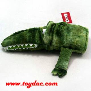 Jouet de marionnette à main en crocodile de dessin animé original en peluche