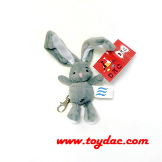 Porte-clés lapin de Pâques en peluche