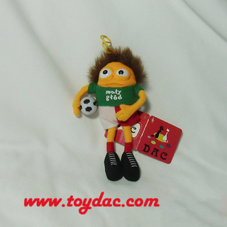 Cadeau de poupée en peluche Coupe du monde