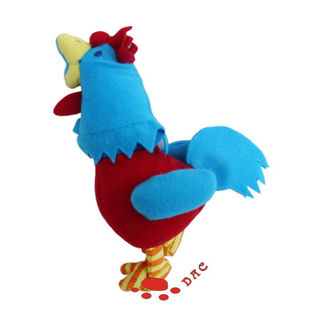 Jouet de poulet farci de couleur mignonne en peluche