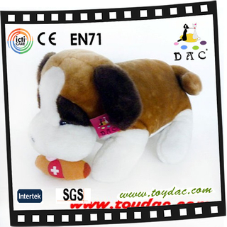 Jouet de chiot de dessin animé en peluche
