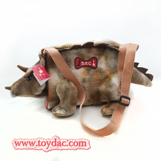 Sac en peluche pour enfants en forme de dinosaure