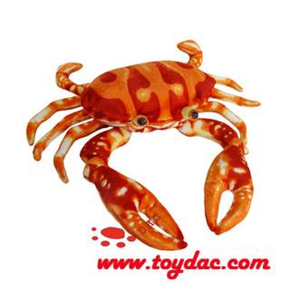 Peluche Ocean Red simulation Crabe